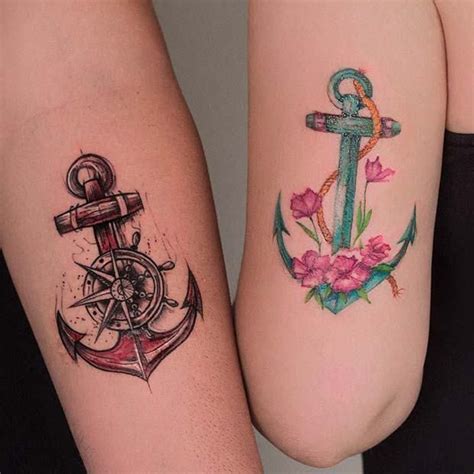 3 anchors tattoo|More.